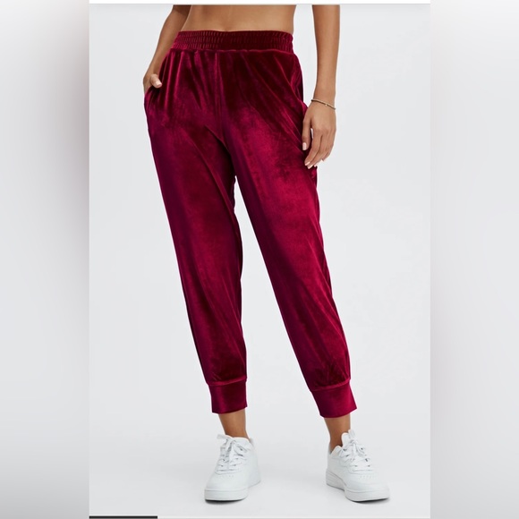 Fabletics Pants - Fabletics Velour Joggers